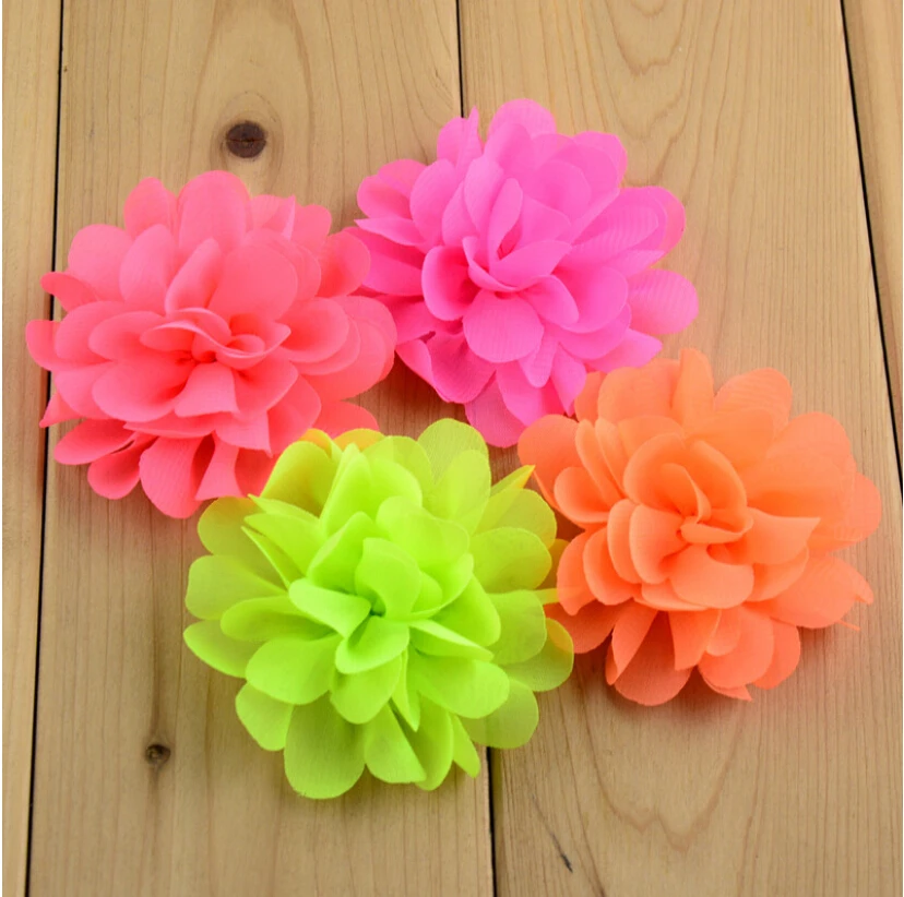 2," шифоновые цветы ручной работы для девочек 30 цветов шифоновые кружевные цветы цена 100 шт