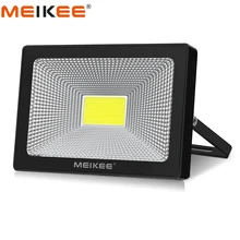 50 Вт COB Светодиодный прожектор светильник Водонепроницаемый AC110V 220V Светодиодный прожектор заливающего света отражатель лампы на открытом воздухе точечный светильник