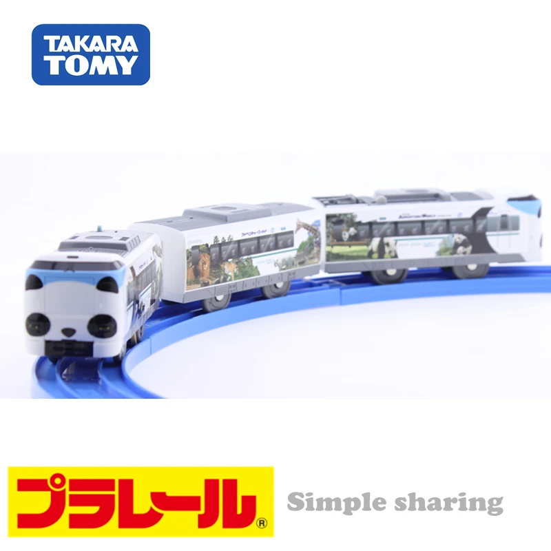 Набор моделей поезда Takara Tomy Tomica Plarail S24 Smile Panda Kuroshio литые миниатюрные машинки