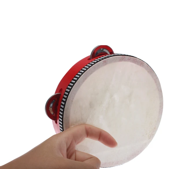 Музыкальные инструменты ручной дурм Образовательный музыкальный инструмент мини ручной барабан для детей детский сад преподавания