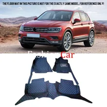 Для Volkswagen Tiguan 2-го Поколения 2016 2017 правый руль Автомобиля Напольный Коврик