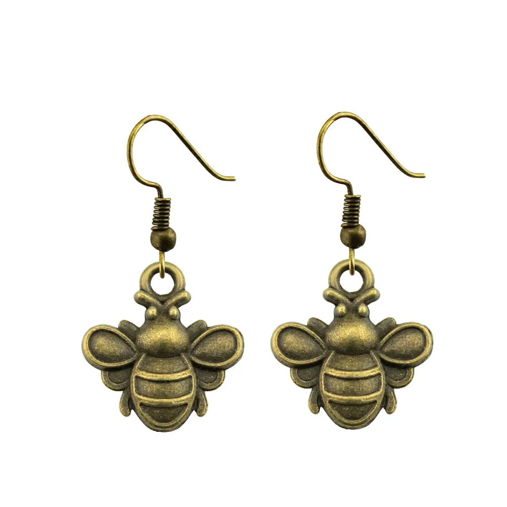 Handmade Bee Drop Earrings For Women E1 A10088-in Drop Earrings from ...