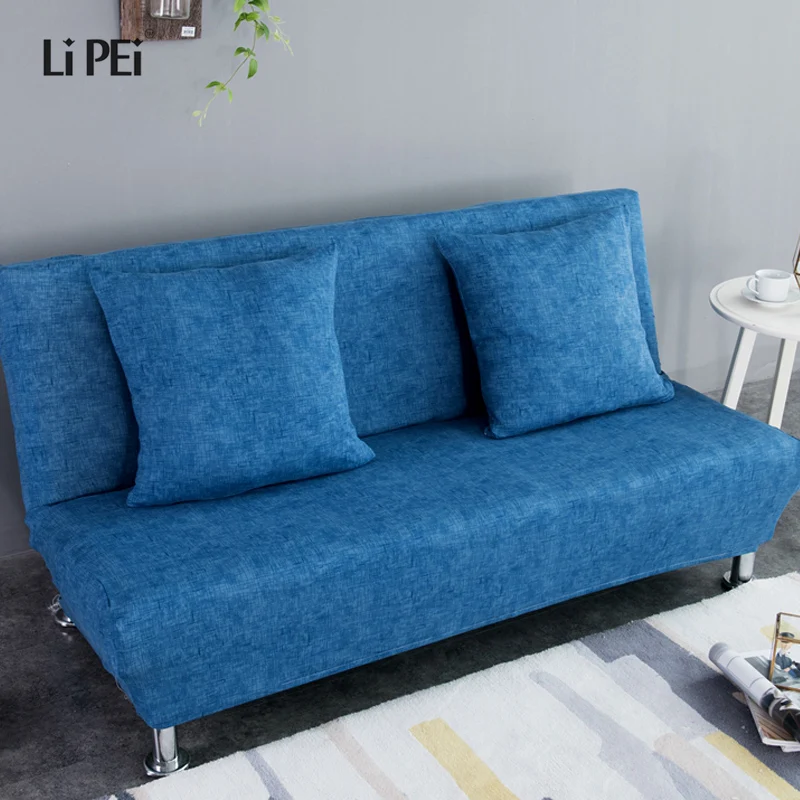 

Hemp pattern Custom stretch fabric no handrails sofa sets all-inclusive sofa all cover towel European summer sofacushion 1pcs