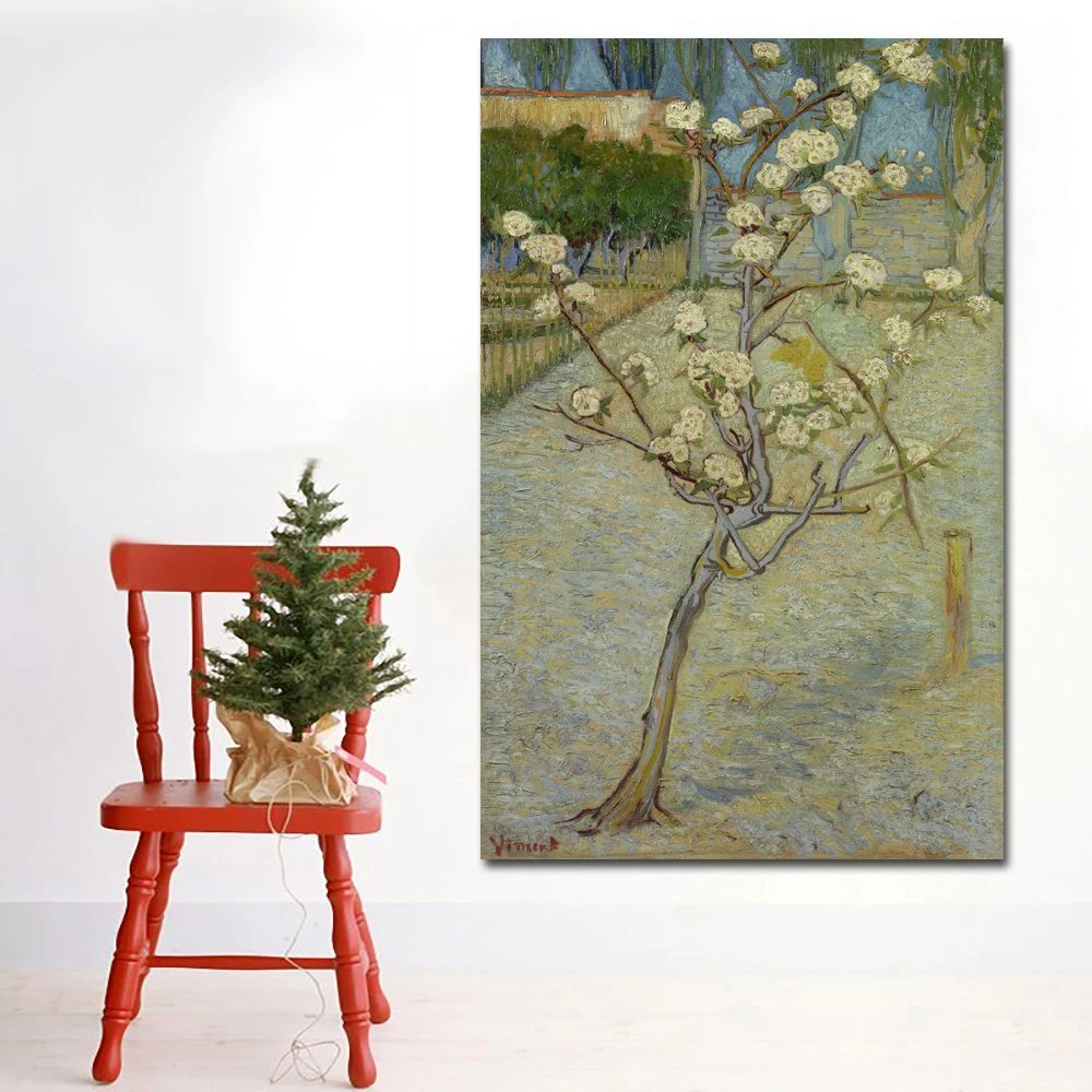 Blossoming Pear Tree-70x110