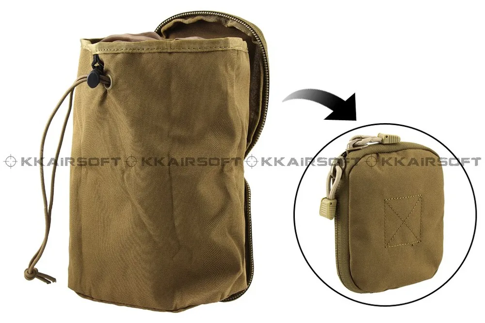 Молл военно-тактические сумка для мужчин невидимым мусора утилизация мешок(черный CB) bd8510