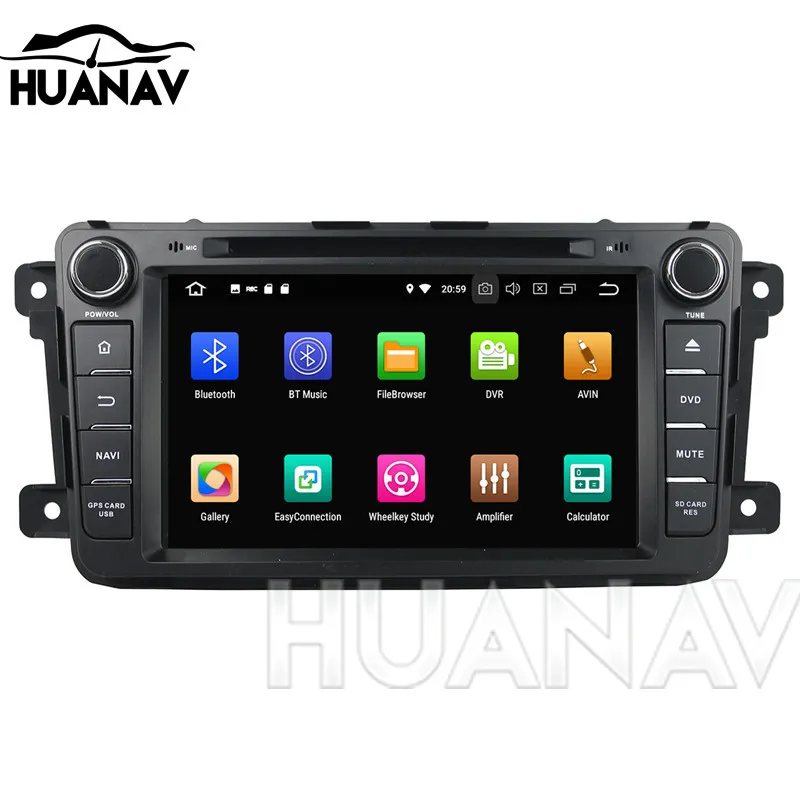 Best Android8.0 Car GPS Navigation No DVD Player For Mazda CX-9 2008-2015 audio radio player Headunit multimedia Stereo tape recorder 2