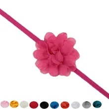 Hot Colorful 11 Colors Cute Lovely Design Kids Headband Lace Flower Hair Band 2017 Hot New