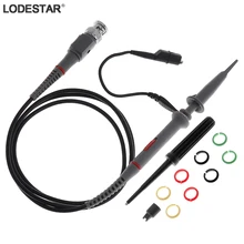 LA05100 97CM 100MHz Precision Oscilloscope Probe with Alligator Clip Test Probe Cable for Electronic Measuring Instrument Tool цена LA05100 97CM 100MHz Precision Oscilloscope Probe with Alligator Clip Test Probe Cable for Electronic Measuring Instrument Tool цены онлайн