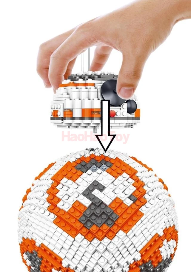 LELE/35020 2069 шт MOC Star Battle Ultimate коллекционера BB8 робот модель строительные блоки