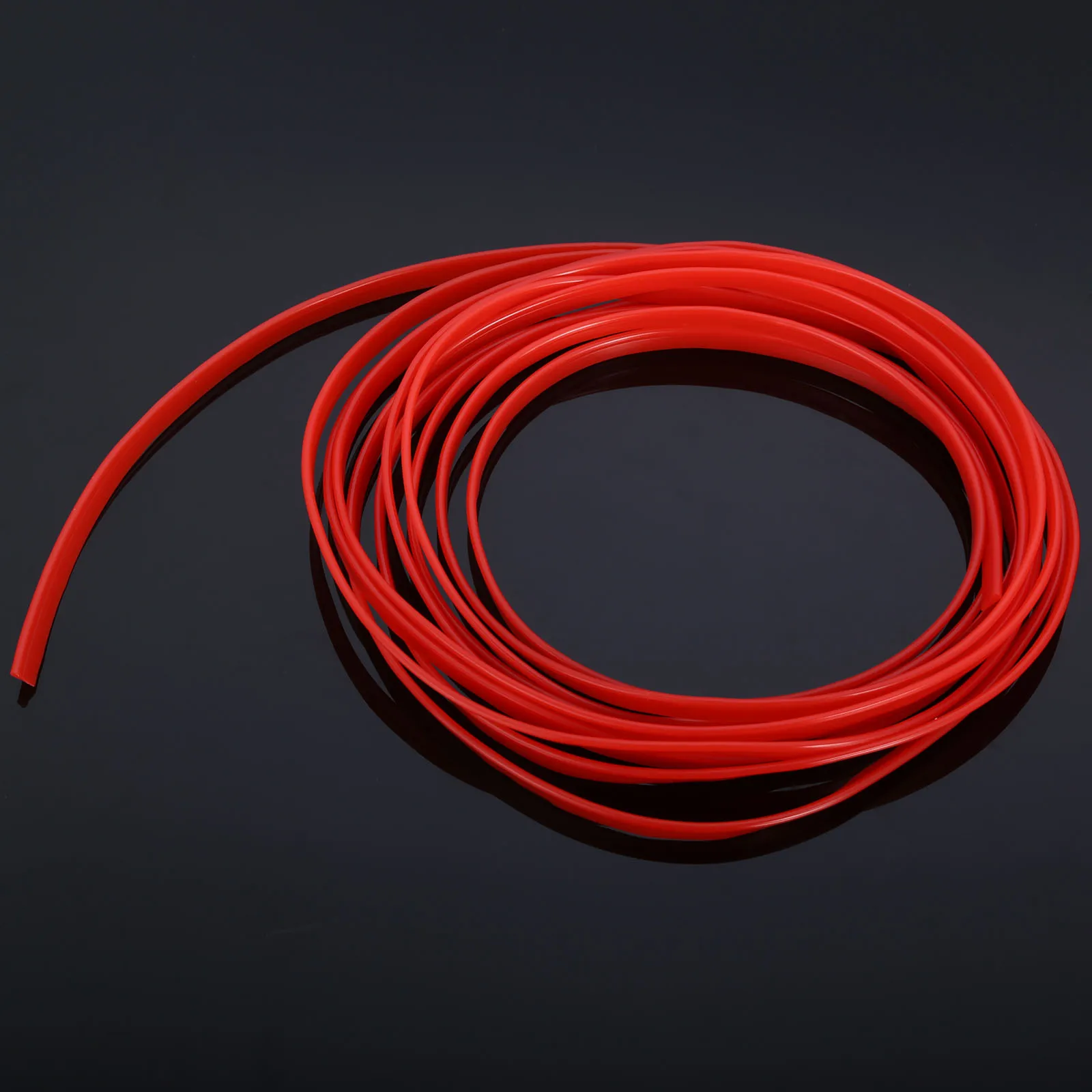 

MAYITR 5M Matte Red Car Interior Trim Strip Car Styling Moulding Trim Decorative Strips Line DIY Stickers Auto Accessories
