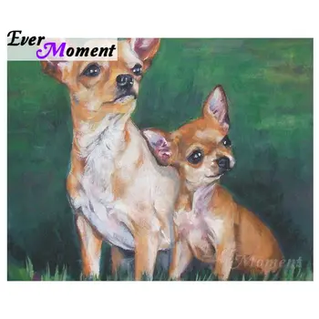 

Ever Moment Diamond Painting Cross Stitch Amimal Deer 5D DIY Full Square Drills Mosaic Embroidery Handmade Gift ASF1413