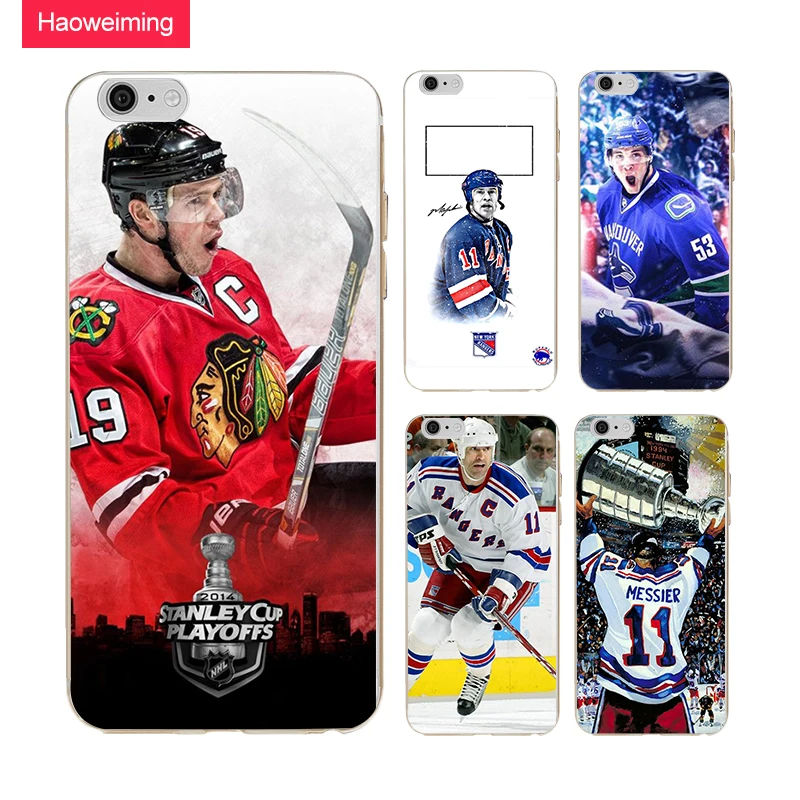Haoweiming Mark Messier Soft TPU Silicone Case Cover For Apple iphone 4 4s 5 5s SE 6 6s 7 8 Plus X H873 | Мобильные телефоны и