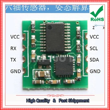 

Serial 6-Axis Accelerometer / Gyroscope MPU6050 Module, Filter, Angle Output (C1A6)