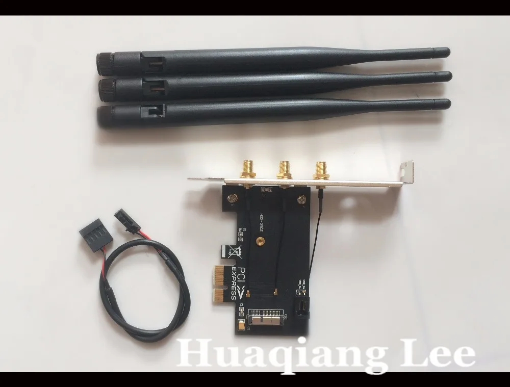 

FOR Black Apple BCM943602CS Gigabit wireless LAN 4.0 Bluetooth AC dual-band PCI-E BCM94360CD