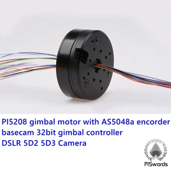

PI5208 gimbal motor with AS5048a encorder for alexmos basecam 32bit gimbal controller DSLR 5D2 5D3 Camera