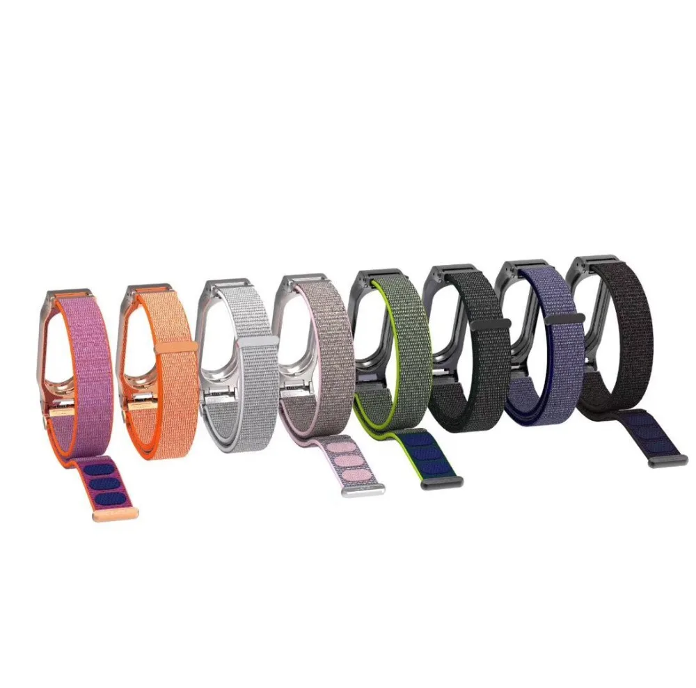 Нейлоновый ремешок Mi band 2 для Xiaomi Band на запястье Miband спортивный браслет|band strap|strap