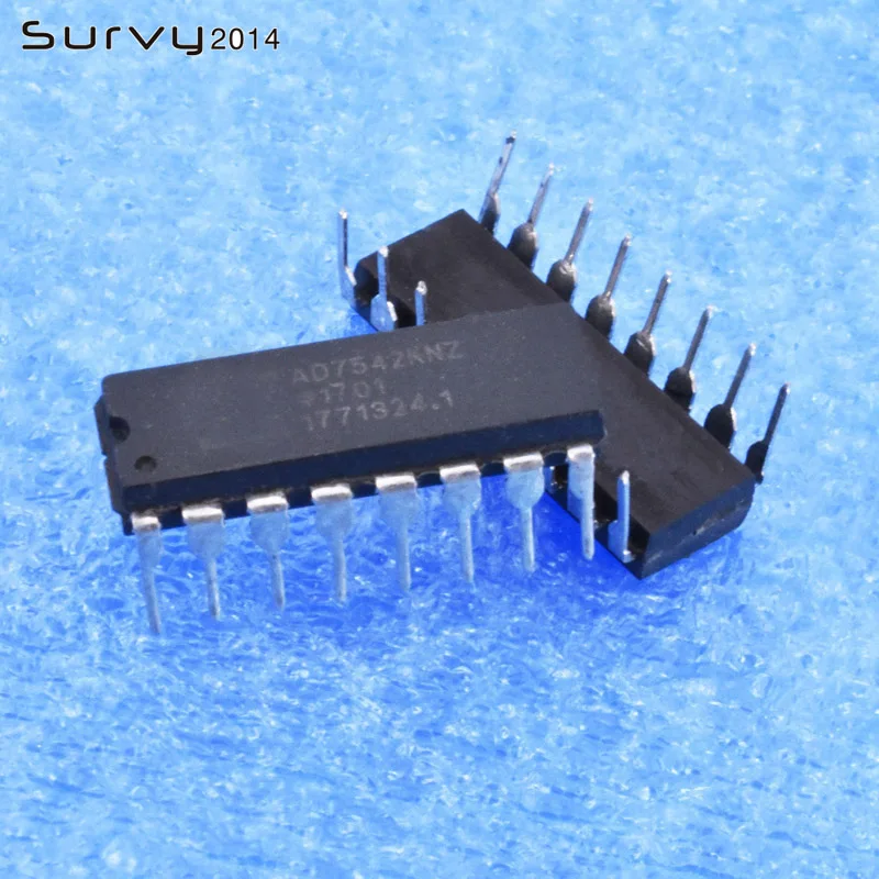 1/5 шт AD7542KNZ AD7542KN AD7542 DIP 16 12 битная Инкапсуляция IC новая|Интегральные схемы| |