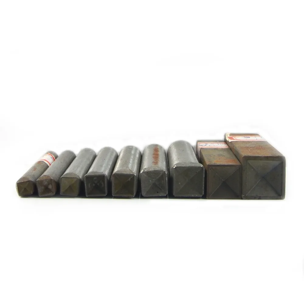 

1 Set (Mix 9 Size) Square Press Rivet Studs Tool Pyramid Leather