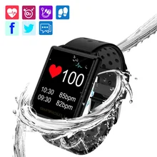 F8 Bluetooth Смарт-браслет, монитор сердечного ритма, умный браслет, 1,44 дюймов, TFT экран, расстояние шагов, калории, спортивные наручные часы