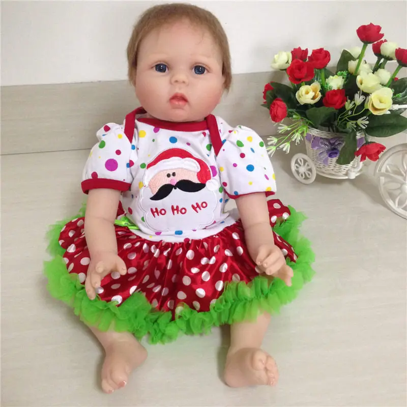 NPK 22 ''Reborn Baby Doll Одежда с 13 модным стильным горячим силиконовым Reborn 55 см Bebe кукла аксессуары для детей для DIY куклы