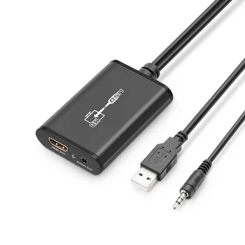 

USB2.0 to HDMI HD converter, external graphics, usb switch hdmi, 6-screen multi-function expansion