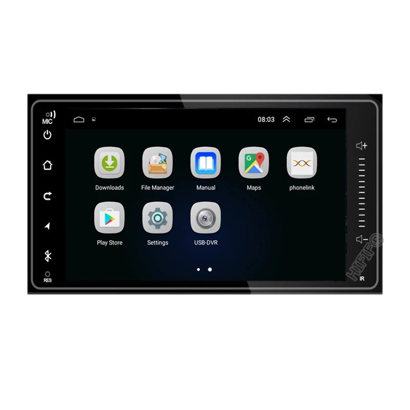 Sale Android 8.1 Car Radio for TOYOTA COROLLA Camry Land Cruiser HILUX PRADO RAV4 Quad Core wifi Bluetooth video audio Multimedia 2