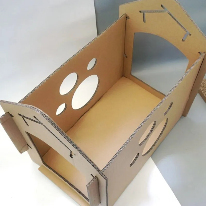 

Cat scratch board corrugated paper cat house claws cat scratch board funny cat toy pet house