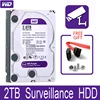 WD Purple 2TB Surveillance Internal Hard Drive Disk 3.5