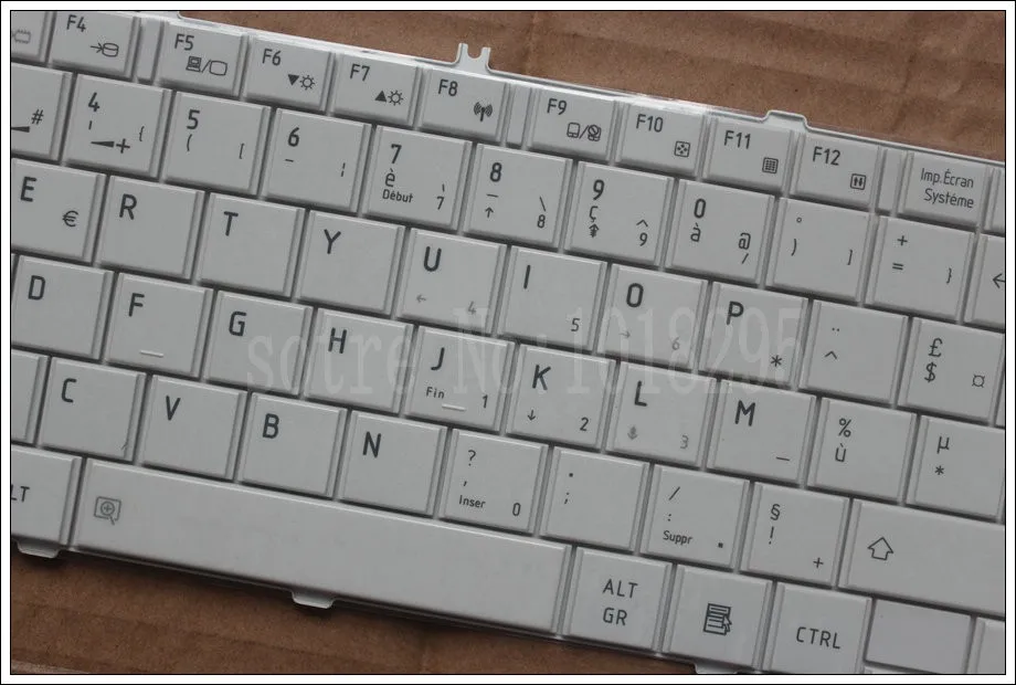 Новый Французский Клавиатура для ноутбука toshiba Satellite C600D L640 L600 L600D L630 C640 C645 L700 L640 L730 белый FR Клавиатура