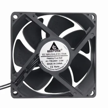 

Double ball bearing large air volume EC110v 120v 220v 9CM cm 92x92x25 cooling fan