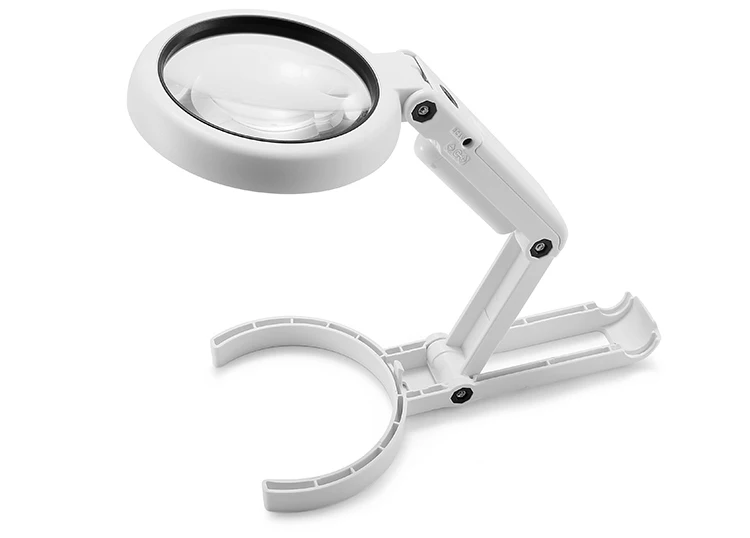 5X 11X Foldable Desktop and Handheld Magnifier USB Chargeable Magnifying Glass-7