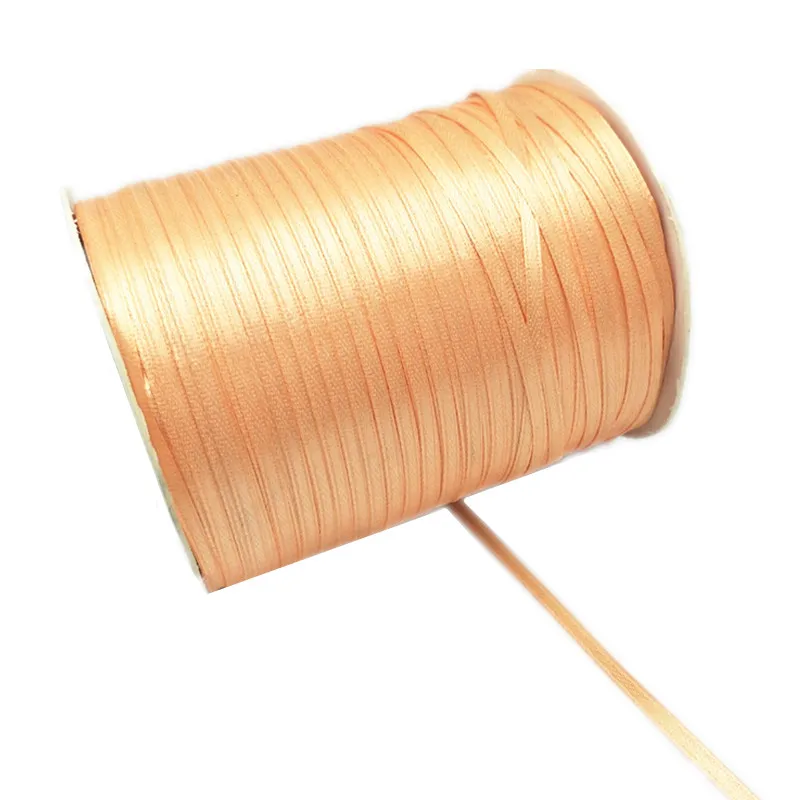 Silk Satin Ribbon 25yards 3mm handmade DIY Material Arts crafts sewing christmas wedding party decoration