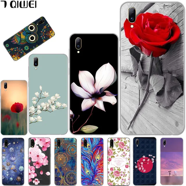 For VIVO V11 VivoV11 Case Cover Soft Silicon TPU Phone Cases For VIVO