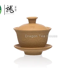 Летучие мыши* Исин Zisha глина желтая дуанни Gaiwan 100 мл 3,5 унций