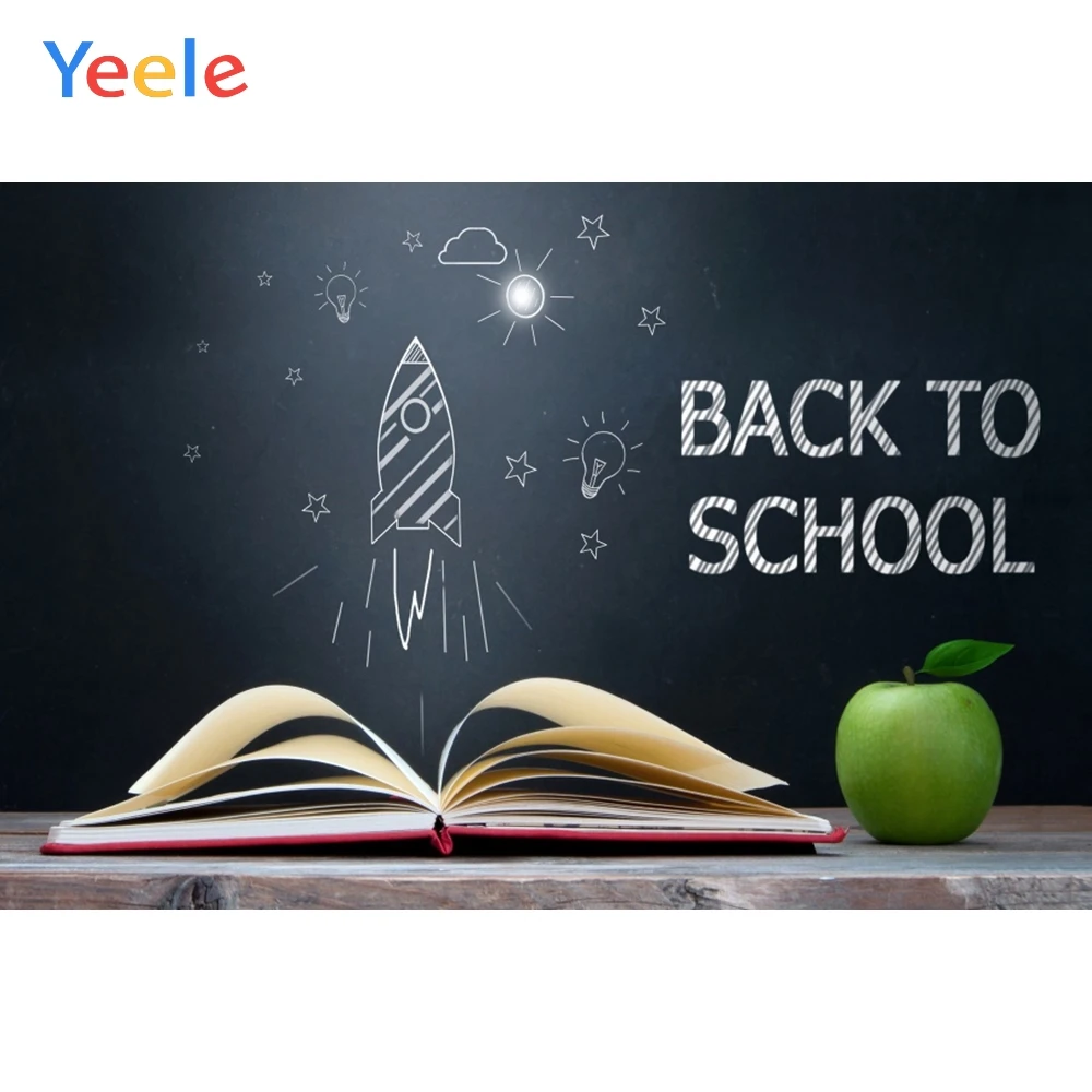 Yeele Blackboard Rocket Book Podium Back to School фон для фотосъемки индивидуальные фотографические