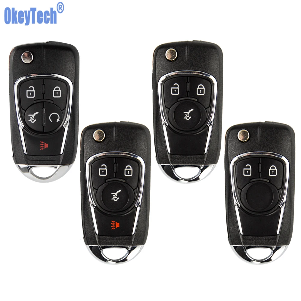 Откидной Чехол для ключа OkeyTech Chevrolet Cruze Buick VAUXHALL OPEL Insignia Astra J Zafira C сменный брелок с