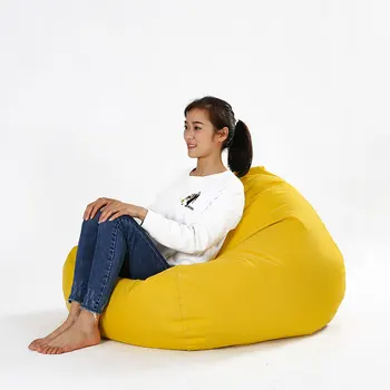 

Oversized Lazy Sofa Single Bean Bag Bedroom Small Sofa Simple Cute Children Small Apartment Sofa