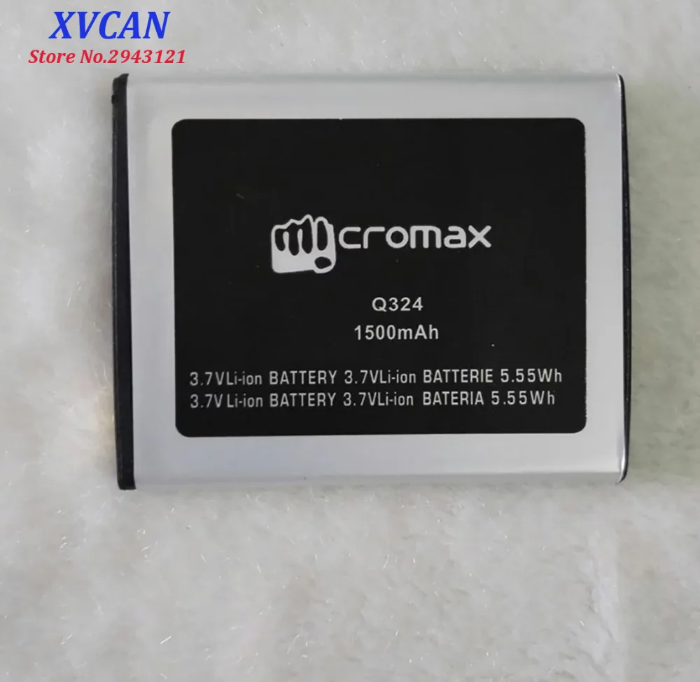 Высокое качество оригинальный для Micromax Q324 мобильный телефон литиевая батарея