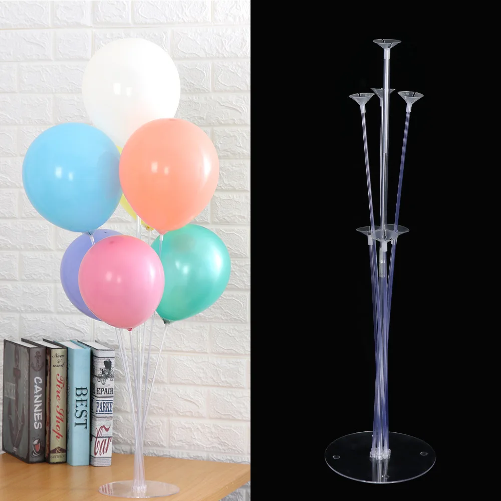 Balloon Base Table Floating Balloons Rod Drag Wedding birthday Decoration Tool Tow Pole Column Base Display Stand For Baloon (8)