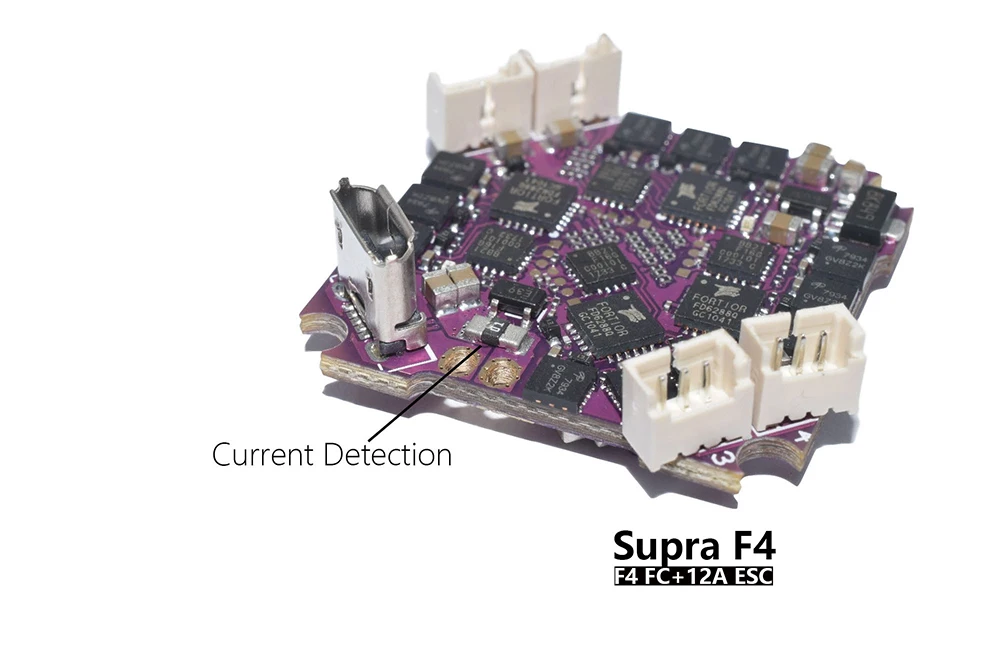 Supra-F4-12A V1.0 F411 F4 Flight Controller AIO OSD BEC & 12A BL_S 2-4S 4In1 ESC for RC Drone FPV Racing (1)