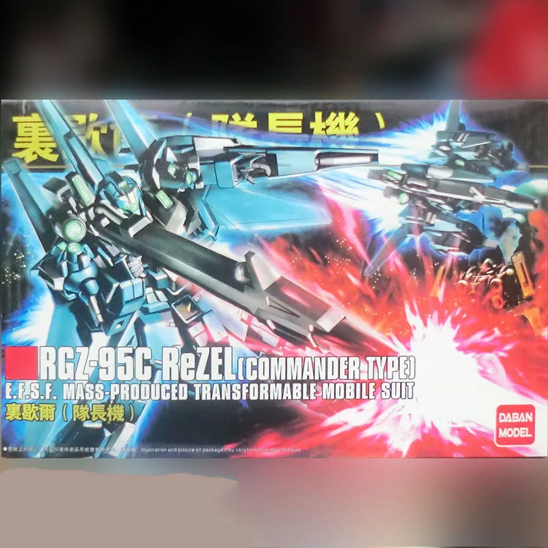 Модель DABAN 1/144 HGUC 108 модель капитана ReZEL Deformable GUNDAM Out of Print экшн фигурка редких точек