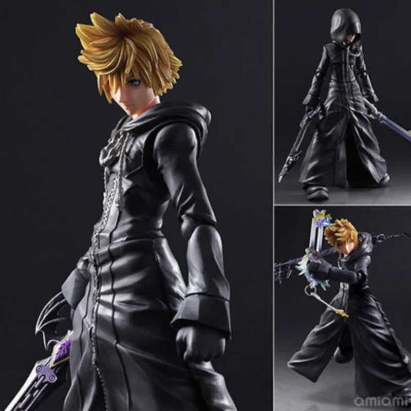 Banquete Represalias Pez anémona Kingdom Hearts II Roxas Sora figura jugar arte Kai PVC 10,23 "colección  Hobby modelo muñeca mejor regalo Cosplay juguete|play arts|play arts  kaiarts kai - AliExpress