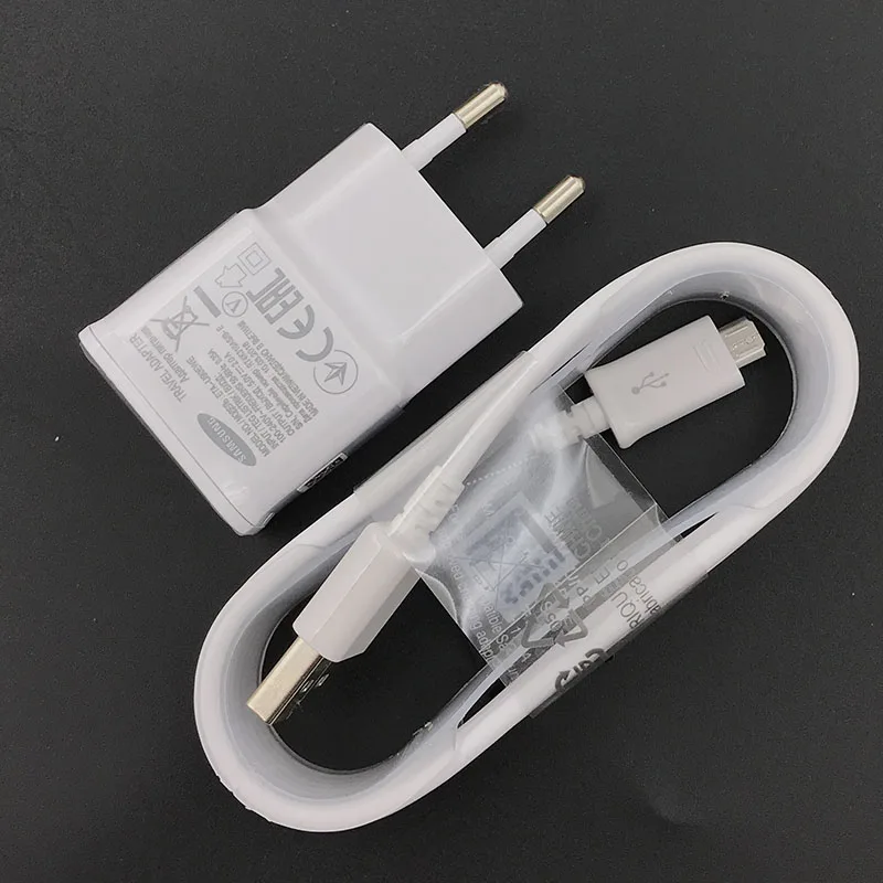 Сетевое зарядное устройство для Samsung 5 В 2 А кабель Micro USB зарядки Galaxy S6 S7 Edge J3 J5 J7 Note 4