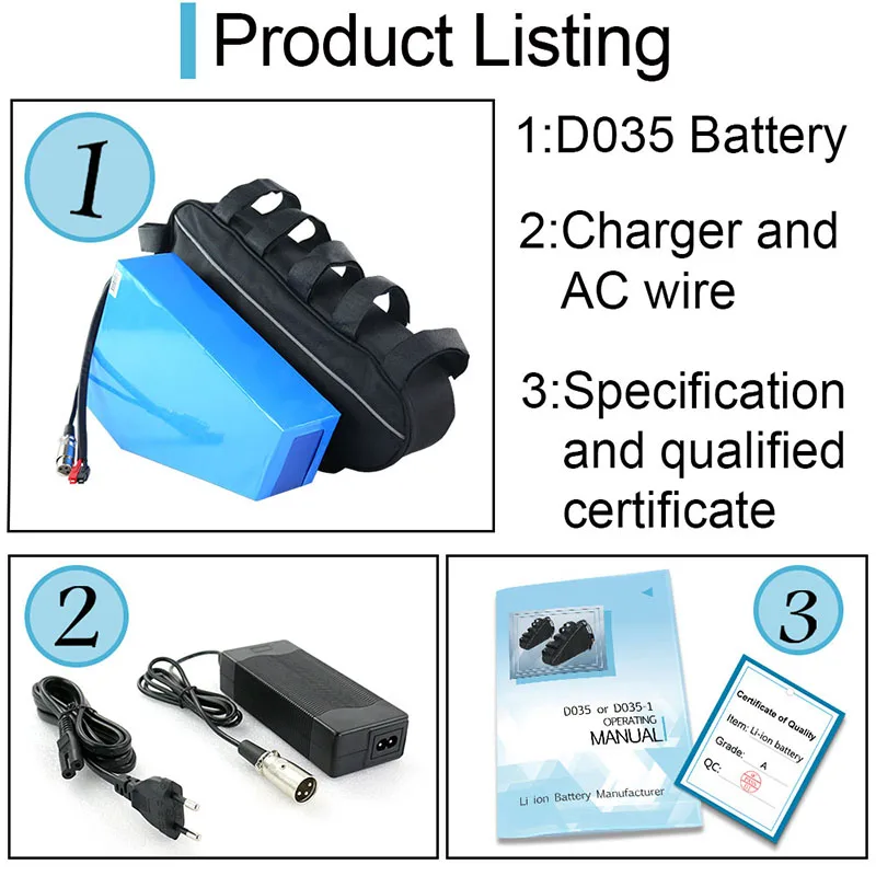 Flash Deal UPP Triangle Battery Electric Bike Battery 48V 15.6Ah E-Bike Lithium Battery fit for Bafang BBS02 bbshd motor 5