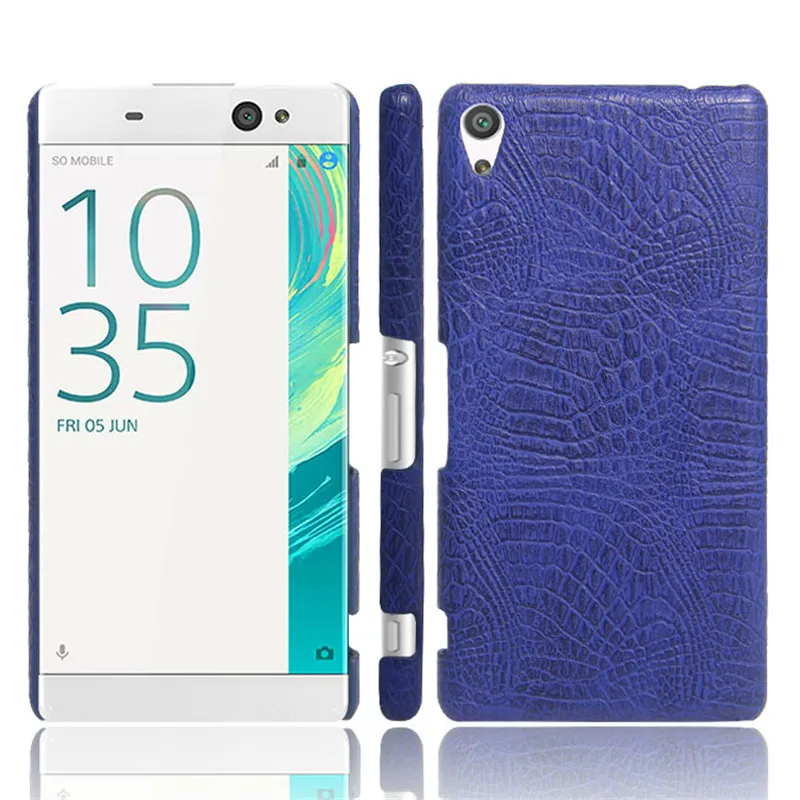 

For Sony XA Ultra F3211 F3212 Case Crocodile Pattern Hard PC+PU Back Cover Phone Case Cover for Sony Xperia XA Ultra Dual C6