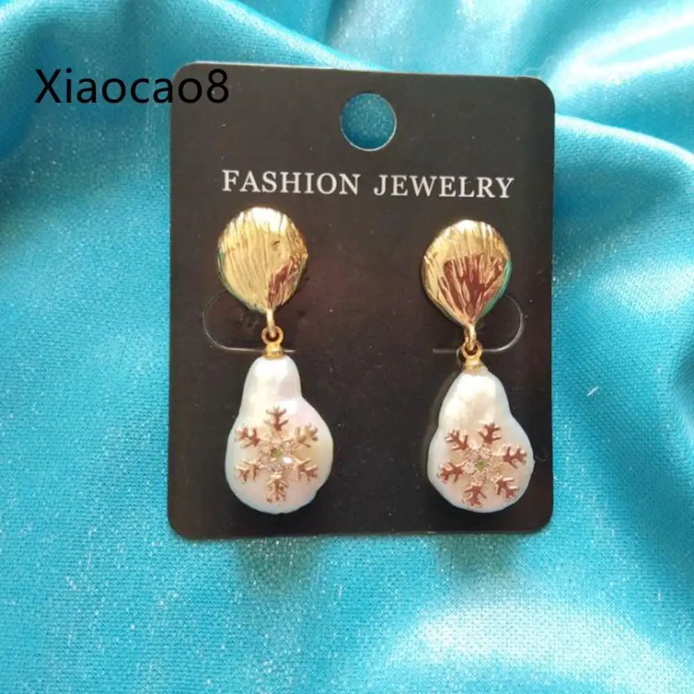 

Elegant Waterfresh Pearl Dangle Drop Earrings 2019 Gold Pendientes Fashion Girls Statement Earrings for Women Dropshipping