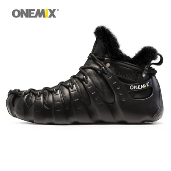 

Onemix man winter boots outdoor walking shoes women outdoor sneakers roman trekking no glue healthy keeping warm us 4-12