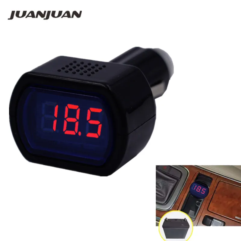 US $164.00 100pcs LED Display Cigarette Lighter Electric Voltage Meter Tester DC 12V24V Monitor For Auto Car Voltmeter Indicator 38 off