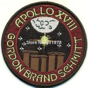 

3.5" APOLLO 18 TIMUR Movie TV Show Series Costume Cosplay Embroidered Emblem iron on patch Baseball Cap Badge