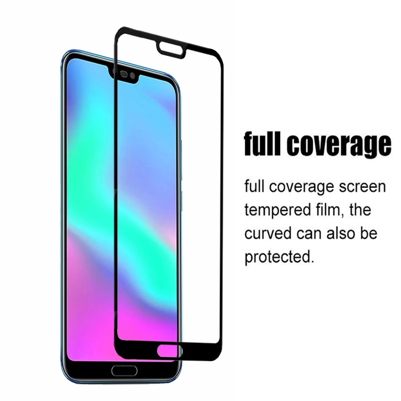 Защитное стекло для Honor 9 Lite 10 Play защита экрана 3D закаленное Huawei V10 пленка с полным